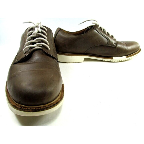 Cole Haan Grand O's   Brown Leather Oxfords Mens Size US 10 M - Picture 3 of 11
